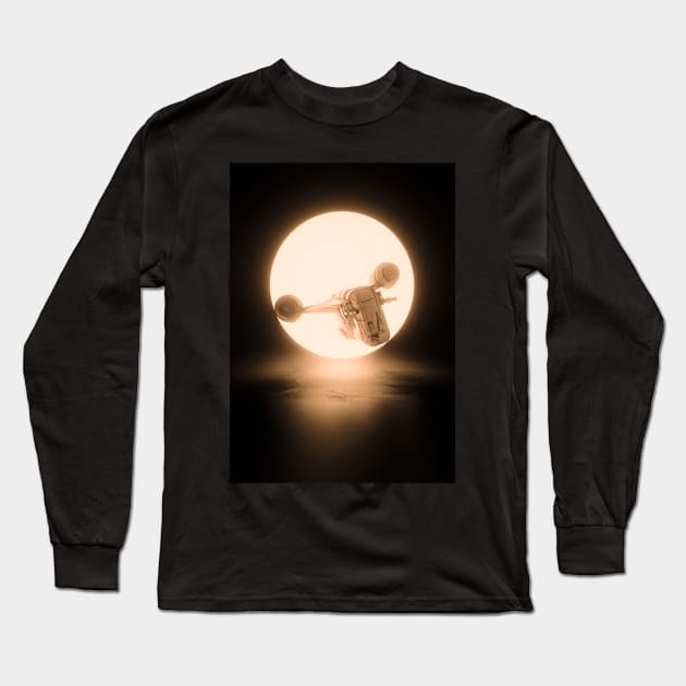 Razorcrest Long Sleeve T-Shirt by POPITONTHEWALL